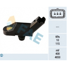 15011 FAE Датчик, давление во впускном газопроводе