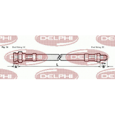 LH0202 DELPHI Тормозной шланг
