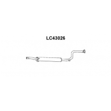 LC43026 VENEPORTE Предглушитель выхлопных газов