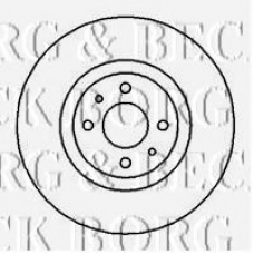 BBD4056 BORG & BECK Тормозной диск