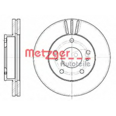 6444.10 METZGER Тормозной диск