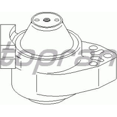 302 187 TOPRAN Подвеска, двигатель