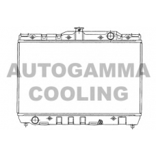 101001 AUTOGAMMA Радиатор, охлаждение двигателя