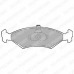 LP1604 DELPHI Комплект тормозных колодок, дисковый тормоз