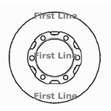 FBD356 FIRST LINE Тормозной диск