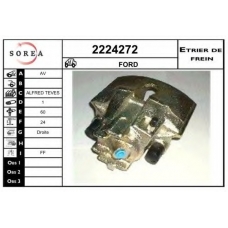 2224272 EAI Тормозной суппорт