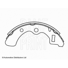 ADH24102 BLUE PRINT Комплект тормозных колодок