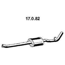 17.0.82 EBERSPACHER Предглушитель выхлопных газов