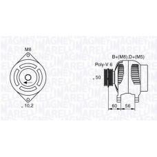 063533479010 MAGNETI MARELLI Генератор