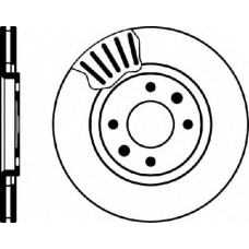 92059600 TEXTAR Тормозной диск