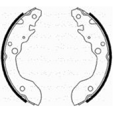 153-402 CIFAM Комплект тормозных колодок