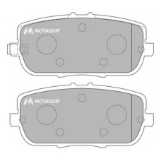 LVXL1174 MOTAQUIP Комплект тормозных колодок, дисковый тормоз