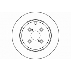 MDC1677 MINTEX Тормозной диск