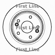 FBD1269 FIRST LINE Тормозной диск