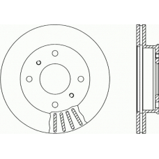 BDR1388.20 OPEN PARTS Тормозной диск