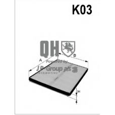 5028100309 Jp Group Фильтр, воздух во внутренном пространстве