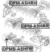 OPM-ASHRR FEBEST Подвеска, двигатель