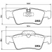 P 50 064 BREMBO Комплект тормозных колодок, дисковый тормоз