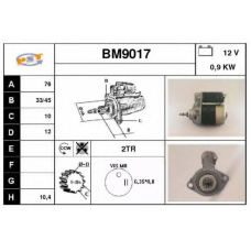 BM9017 SNRA Стартер