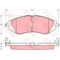 DP1010.10.0072 Dr!ve+ Комплект тормозных колодок, дисковый тормоз