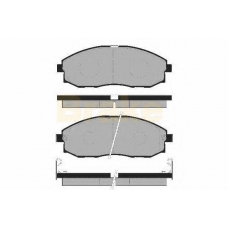 PA1242 BRAKE ENGINEERING Комплект тормозных колодок, дисковый тормоз