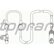 501 459 TOPRAN Датчик, частота вращения колеса