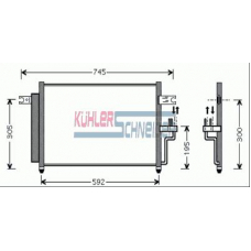 5720031 KUHLER SCHNEIDER Конденсатор, кондиционер