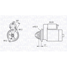 063521070730 MAGNETI MARELLI Стартер