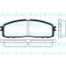BP-9048 KAVO PARTS Комплект тормозных колодок, дисковый тормоз