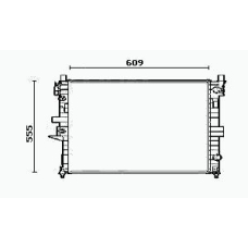 RM0436 EQUAL QUALITY Радиатор, охлаждение двигателя