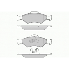 12-0873 E.T.F. Комплект тормозных колодок, дисковый тормоз