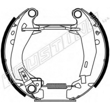 6013 TRUSTING Комплект тормозных колодок