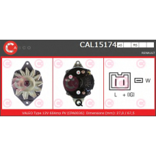 CAL15174RS CASCO Генератор