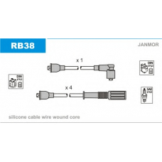 RB38 JANMOR Комплект проводов зажигания