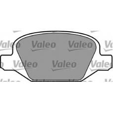 597379 VALEO Комплект тормозных колодок, дисковый тормоз