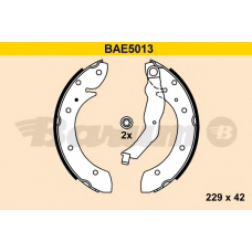 BAE5013 BARUM Комплект тормозных колодок