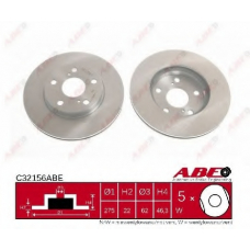 C32156ABE ABE Тормозной диск