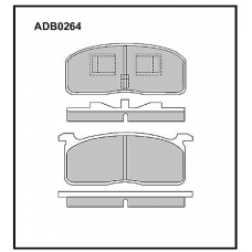 ADB0264 Allied Nippon Тормозные колодки