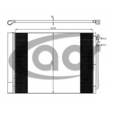 300691 ACR Конденсатор, кондиционер