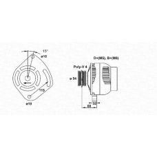 063321779010 MAGNETI MARELLI Генератор