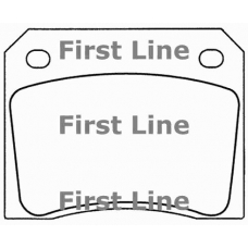 FBP1466 FIRST LINE Комплект тормозных колодок, дисковый тормоз