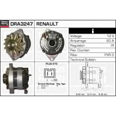 DRA3247 DELCO REMY Генератор