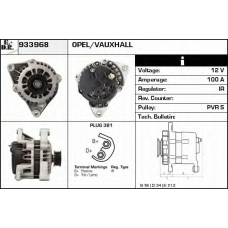 933968 EDR Генератор