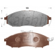 FK1263 KAISHIN Комплект тормозных колодок, дисковый тормоз