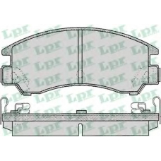 05P047 LPR Комплект тормозных колодок, дисковый тормоз