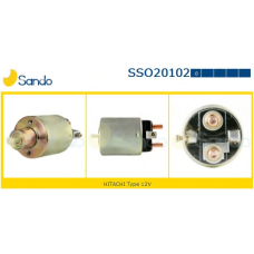 SSO20102.0 SANDO Тяговое реле, стартер