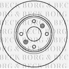 BBD5211 BORG & BECK Тормозной диск