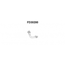 FD30280 VENEPORTE Труба выхлопного газа