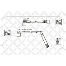 10-38450-SX STELLOX Комплект проводов зажигания