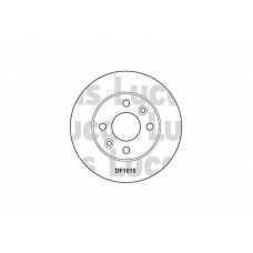 DF1015 TRW Тормозной диск